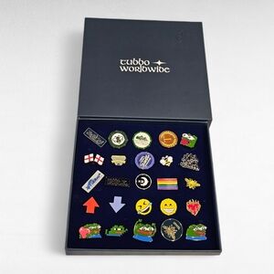 Tubbo Worldwide 25 Piece Pin Set Collection